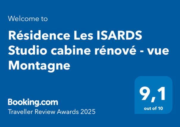 Residence Les Isards Studio Cabine Renove - Vue Montagne Font-Romeu-Odeillo-Via Bagian luar foto
